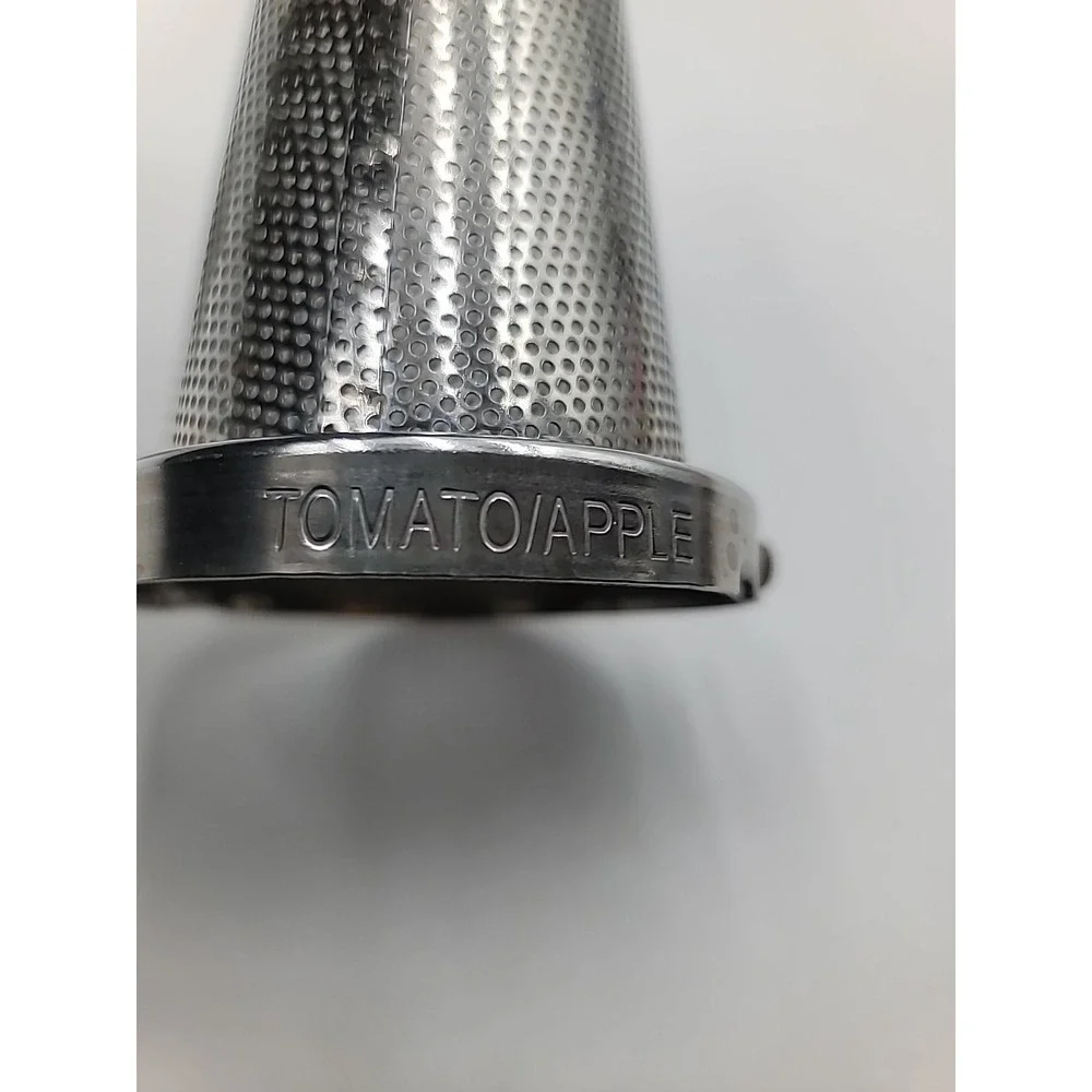 Back to Basics 220 Food Strainer Replacement Part Berry Apple Tomato Screen Cone